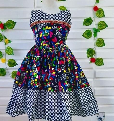 Kiddo 102 is Made from 100% Ankara prints 